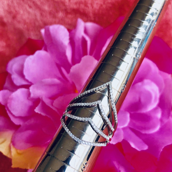 TGDJ Jewelry - Genuine Diamond 14K WG Ring .35 cts